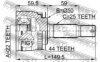 FEBEST 2210-CER16A44 Joint, drive shaft